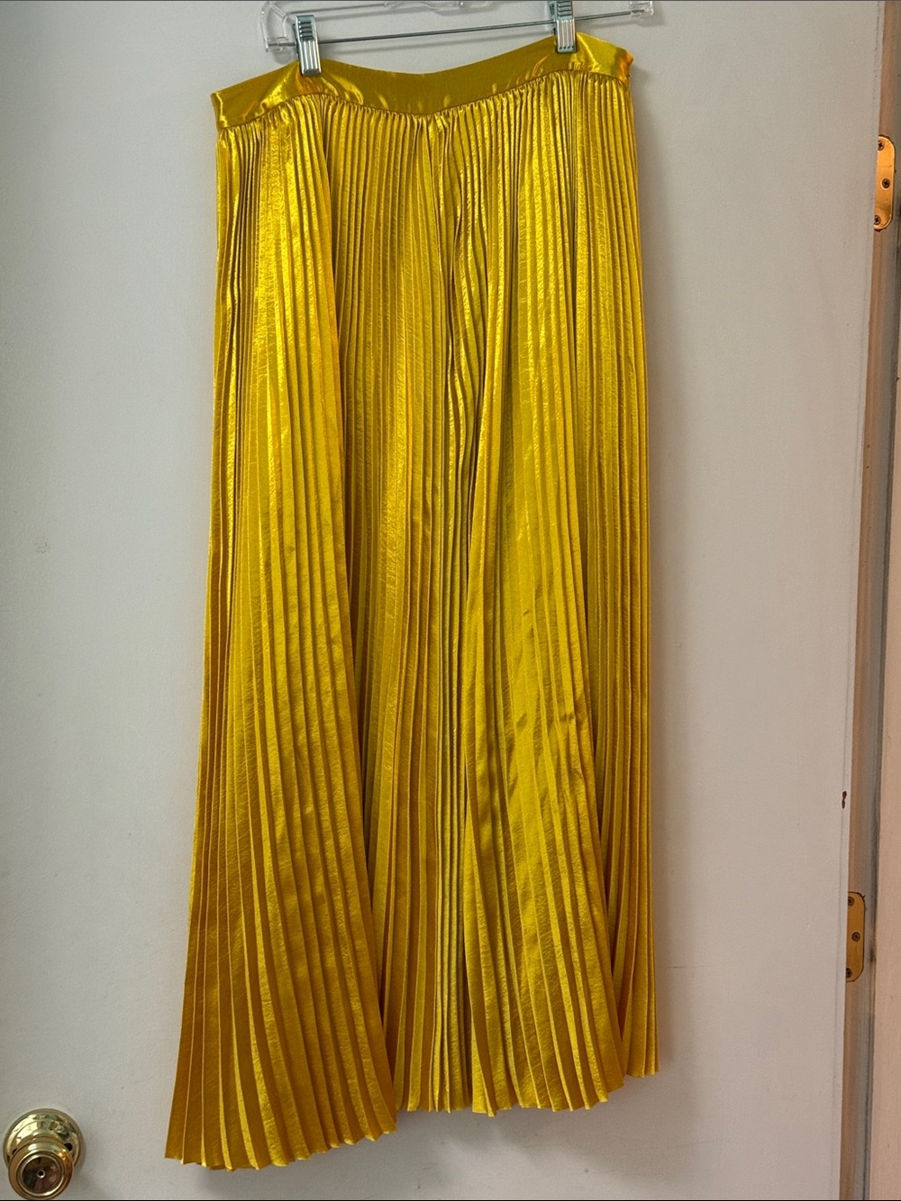 Ulla Johnson Rami Sunsprite Pleated Midi Skirt - Picture 2 of 8